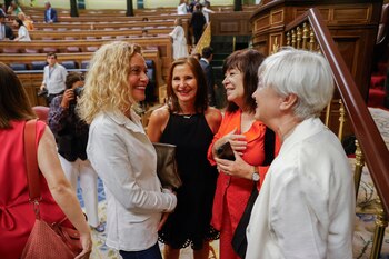 Las diputadas socialistas en la