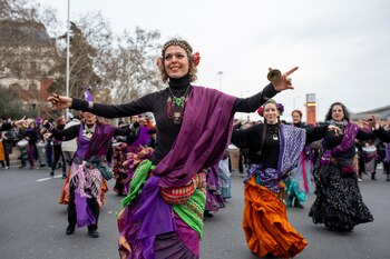 La manifestación del 8M en