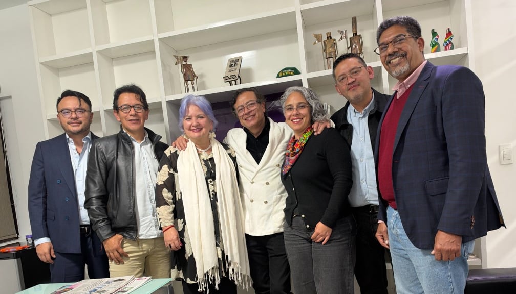Estos son los miembros provisionales del Pacto Histórico, presentados por el expresidente Gustavo Petro, con miras a los desafíos del partido - crédito @petrogustavo/X