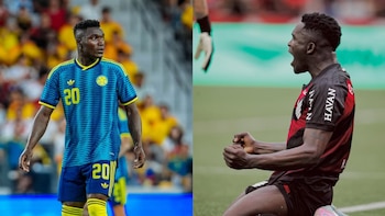 Kevin Viveros hizo gol con Athletico Paranaense, dos días después de jugar con la selección Colombia