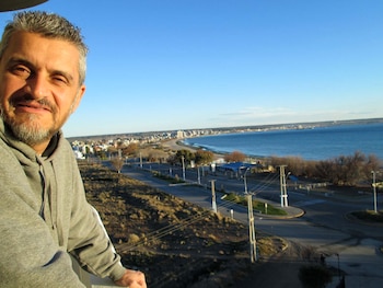 Eduardo Podestá en unas vacaciones