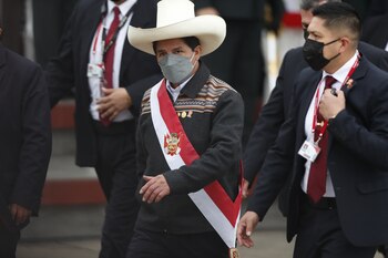 El presidente de Perú, Pedro