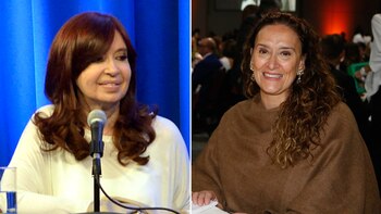 Gabriela Michetti y Cristina Kirchner