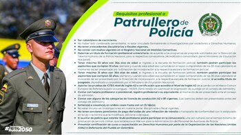 Se exige título universitario, nivel