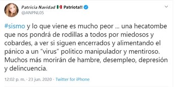 La actriz pronosticó un futuro