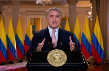 Iván Duque (EFE/Presidencia de Colombia)