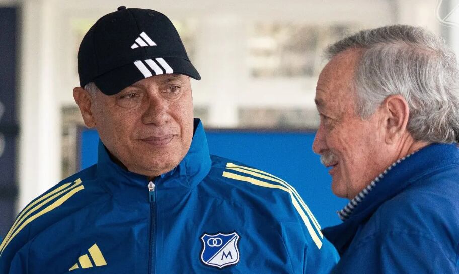 Hernán Torres llegó a la dirección técnica de Millonarios en un momento deportivo difícil- crédito @MillosFCoficial/ Instagram