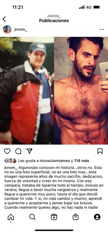 Un posteo de su cuenta