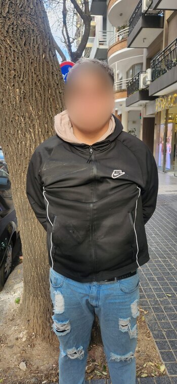 El hombre de 25 años