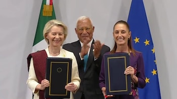 Sheinbaum y Von der Leyen cierran el trato: el nuevo acuerdo México-Unión Europea en cinco claves
