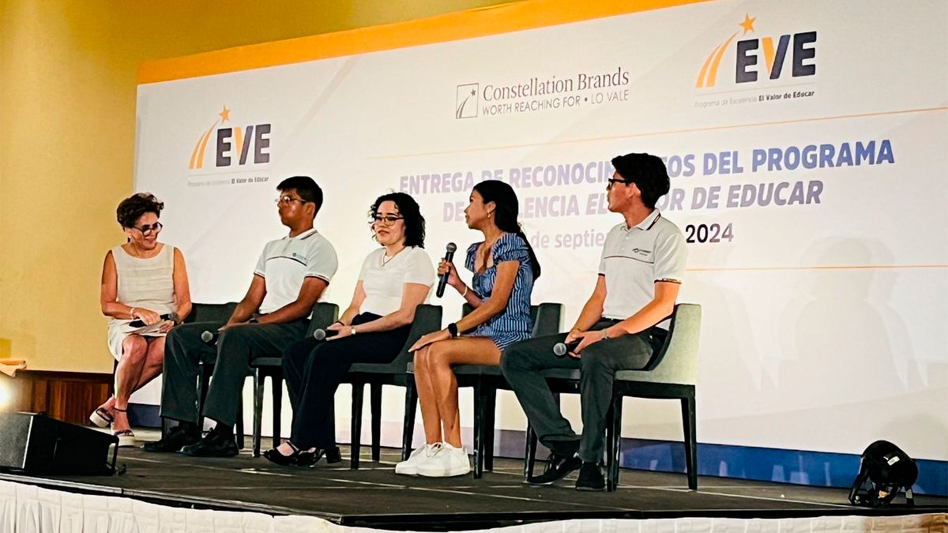 “El Valor de Educar”: un proyecto que abre puertas a cientos de jóvenes. (Cortesía Constellation Brands).