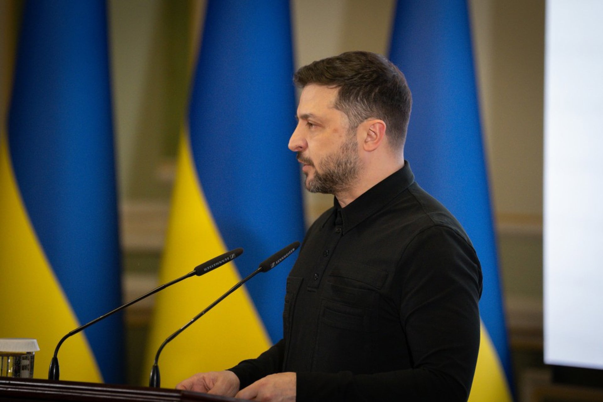 El presidente ucraniano Volodimir Zelensky.
