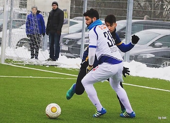 Orsini jugando para el Horn