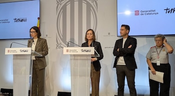 04/10/2026 Rueda de prensa por el temporal de lluvia en Catalunya
POLITICA