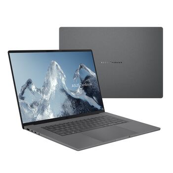Laptop ASUS Zenbook A16 de 16 pulgadas con chasis de Ceraluminum™ y 1,2 kg de peso