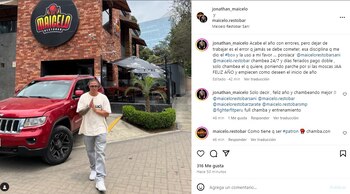 Jonathan Maicelo reflexiona sobre su 2023. (Instagram)