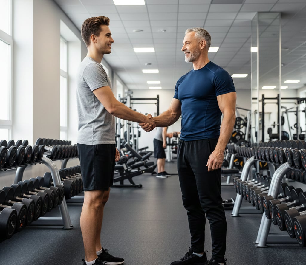 El encuentro entre quienes dan sus primeros pasos y quienes ya avanzaron demuestra que el aprendizaje nunca termina en el gimnasio (Imagen Ilustrativa Infobae)