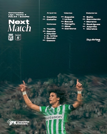 El probable once titular frente