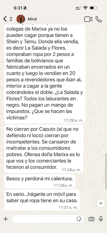 Esteban se mostró enojado por