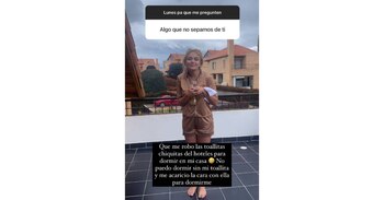 Sara Uribe en Instagram