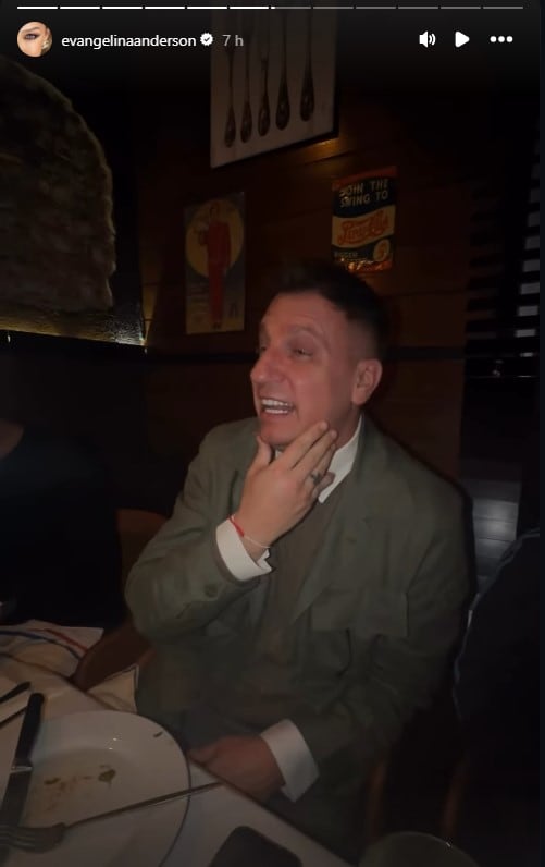 Maxi López fue uno de los protagonistas de la cena con los exparticipantes de Masterchef con sus comentarios desopilantes (Instagram)