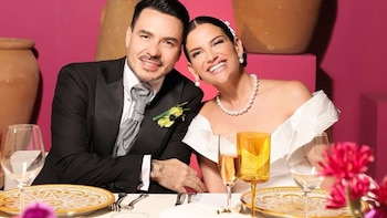 Natalia Jiménez se casó con