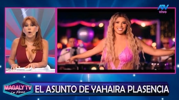 Magaly revela encuentro con Yahaira Plasencia tras demanda y cuenta qué hablaron: “Conversar civilizadamente”. Captura: Magaly TV La Firme.