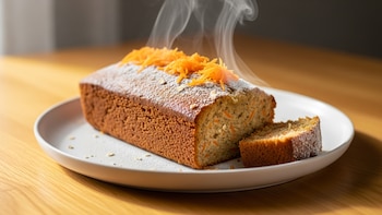 Panqué de zanahoria con avena: receta saludable para mejorar la digestión y el colesterol