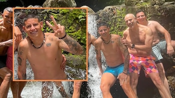 El cambio de imagen de James Rodríguez tras el Mundial genera debate entre los aficionados - crédito @ikaro_oficial_/ Instagram