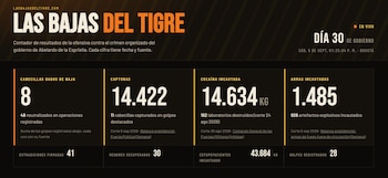 crédito captura de pantalla Las bajas del tigre / sitio web