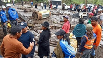 La inundaciones en Ecuador ya