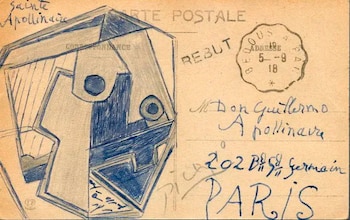 Dibujo de Picasso en el