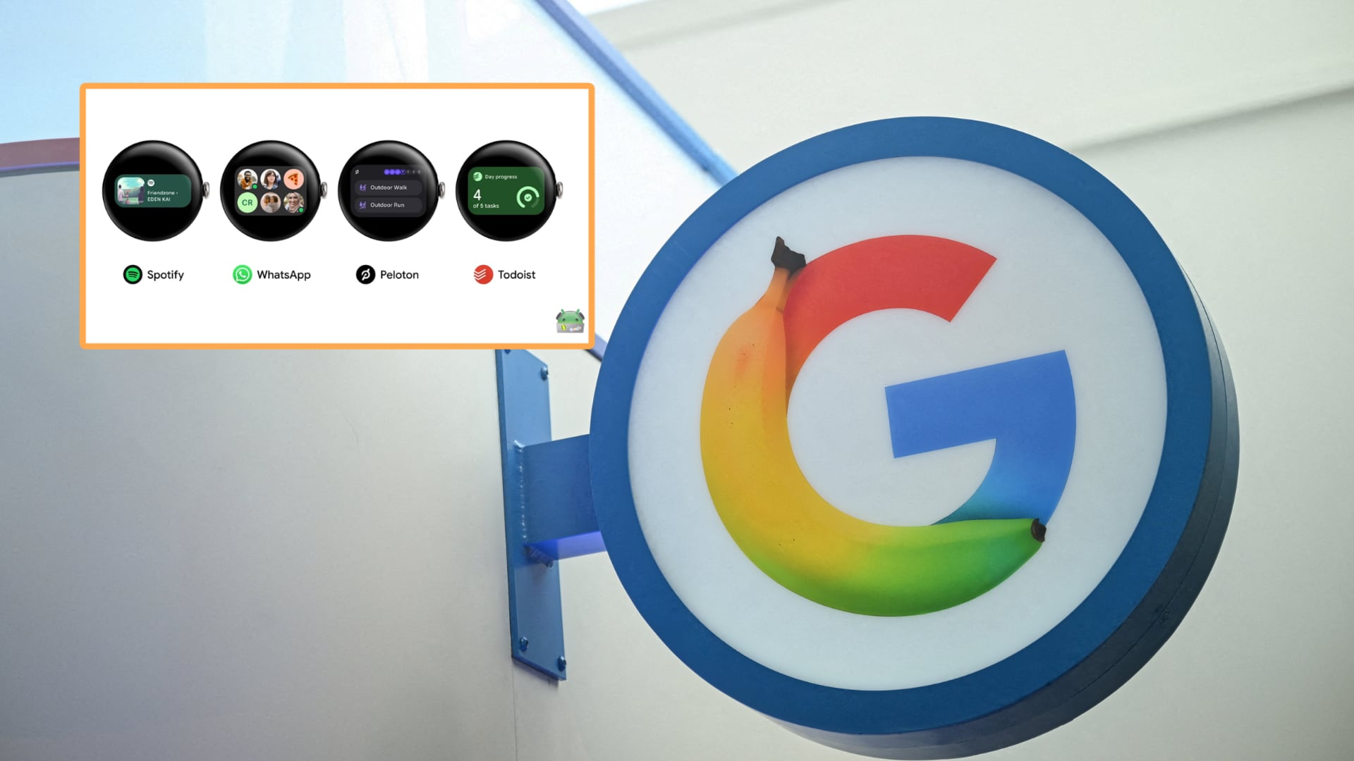 Google renueva los widgets de tu reloj: así cambiarán WhatsApp, Spotify y más