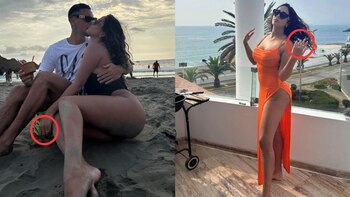 Melissa Paredes usaba su anillo