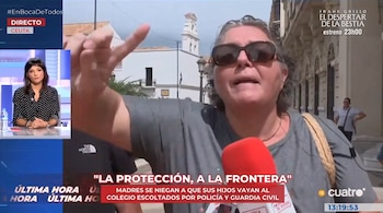 Noelia, una mujer que reside en Ceuta, ha estallado en el programa 'En boca de todos' por la situación que vive la ciudad autónoma desde hace casi un mes. (Redes sociales)