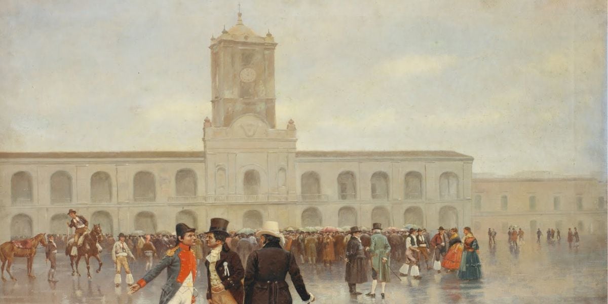 La Revolución de Mayo impulsó la destitución del virrey y la creación de la Primera Junta, presidida por Cornelio Saavedra (Wikipedia)