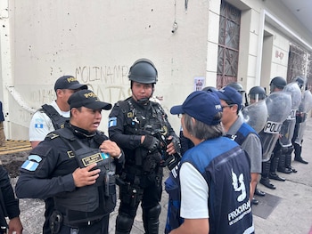 La Corte de Constitucionalidad mantiene pendientes apelaciones y amparos sobre la elección del 8 de abril en la USAC. (Cortesía: Procurador de los Derechos Humanos)