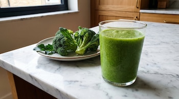 El jugo de brócoli marcó