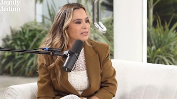 La conductora contó que en casa veía a Gisela Valcárcel como una madre “como cualquier otra”, lejos del personaje televisivo. YouTube: Magaly Medina El Podcast