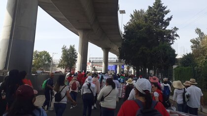 Maestros de la CNTE bloquean Circuito Interior y Calzada de Tlalpan; estas son las alternativas viales | EN VIVO 
