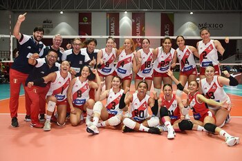 La selección peruana compite en