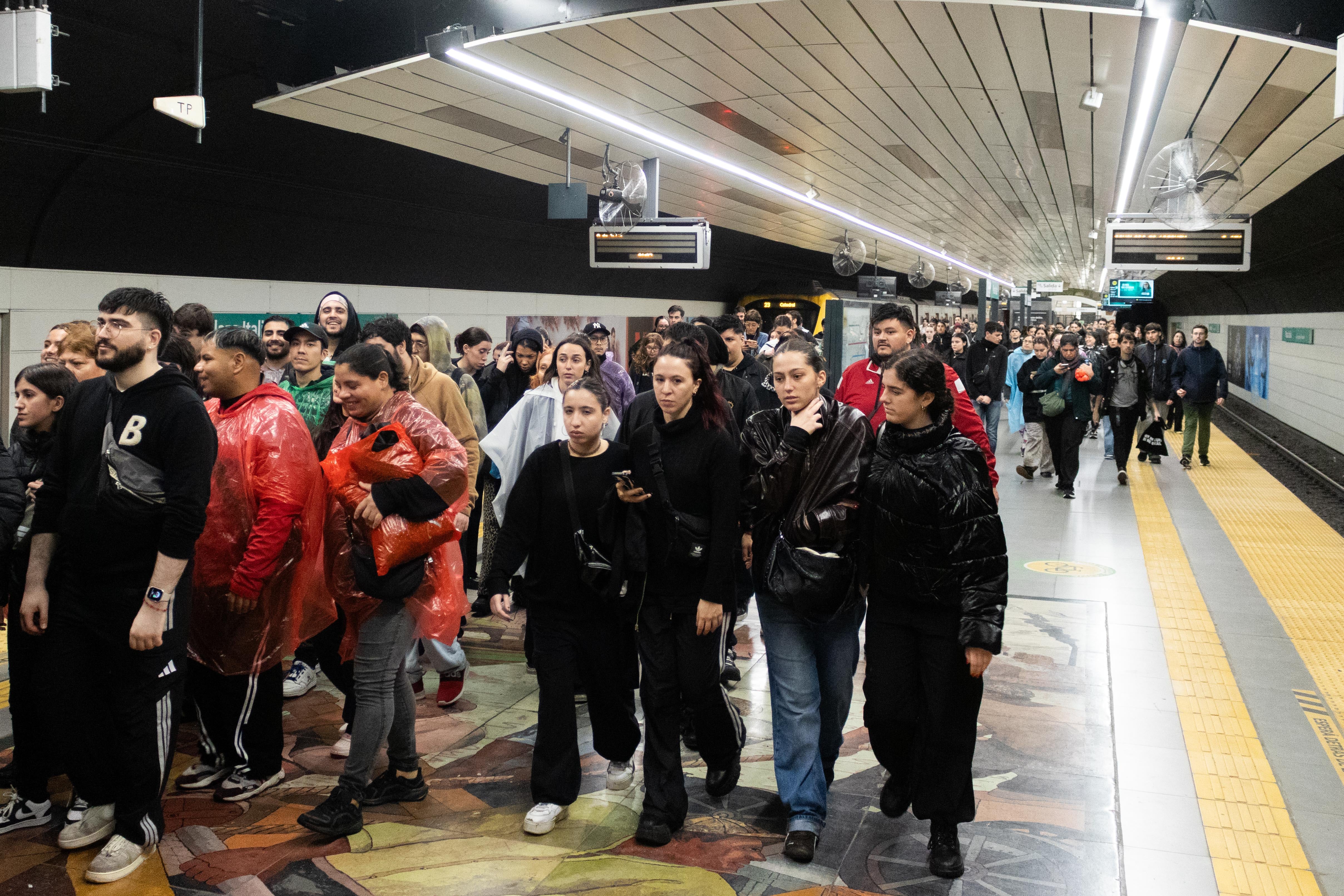 La estación Congreso de Tucumán será el único punto de acceso al subte durante el operativo especial de la línea D