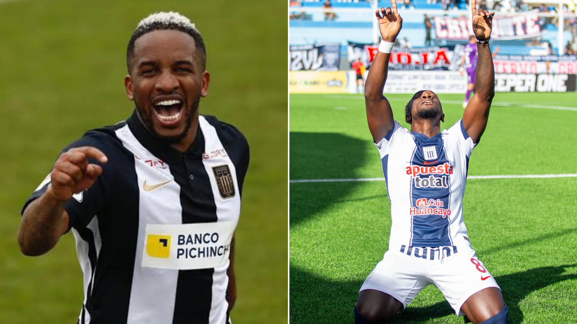 La efusiva reacción de Jefferson Farfán por el doblete de Eryc Castillo en Alianza Lima vs Comerciantes Unidos