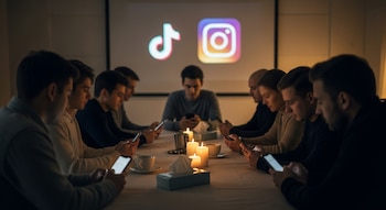 Influencers del duelo, entre la comunidad y la lógica del algoritmo