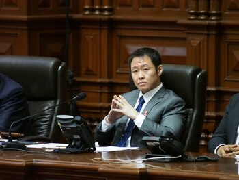 El ex congresista del partido político peruano Fuerza Popular, Kenji Fujimori.