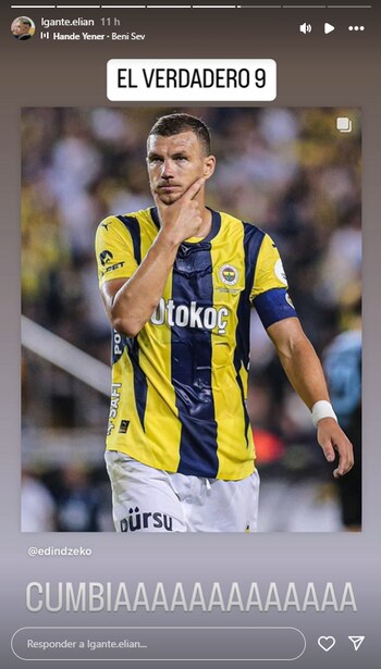 El mensaje irónico de L-Gante