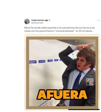 Memes a María Fernanda Cabal