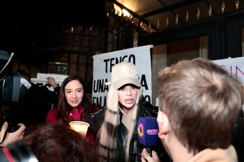 Stefi Xipolitakis también se manifestó