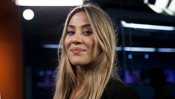 Jimena Barón en los estudios