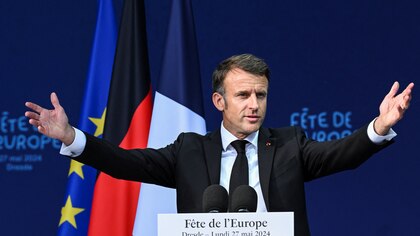 Emmanuel Macron advirtió que Europa debe pensar en su propia defensa y seguridad ante las amenazas Rusia